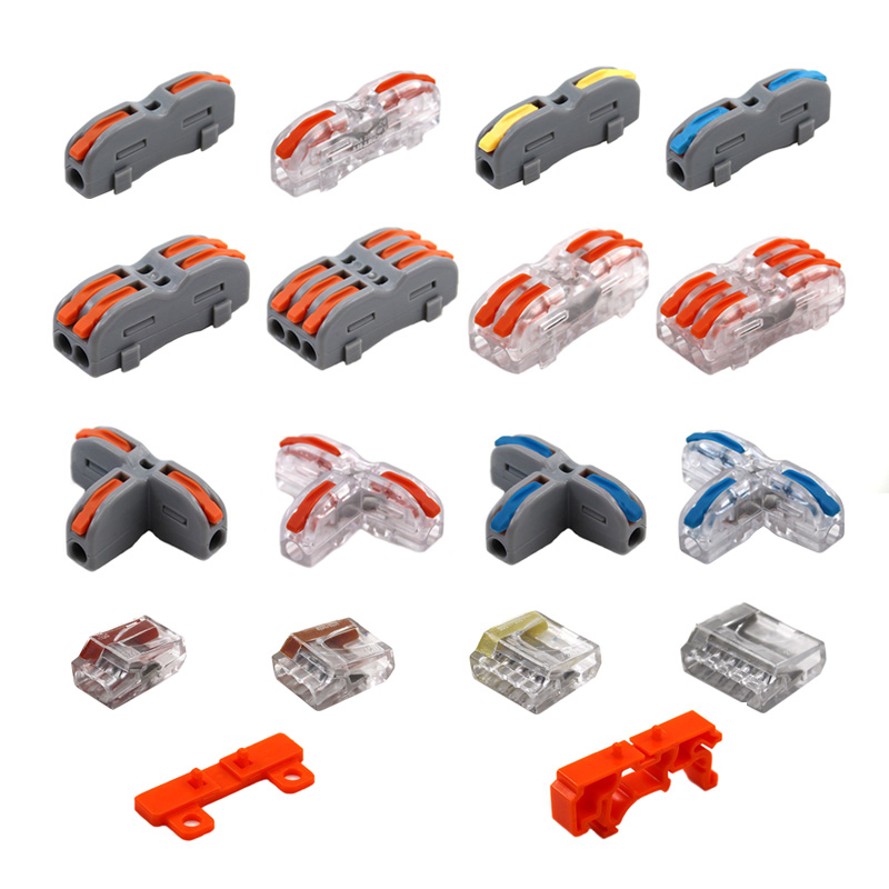 Push Fit Connector - Wire Connectors Mini T Rail Type