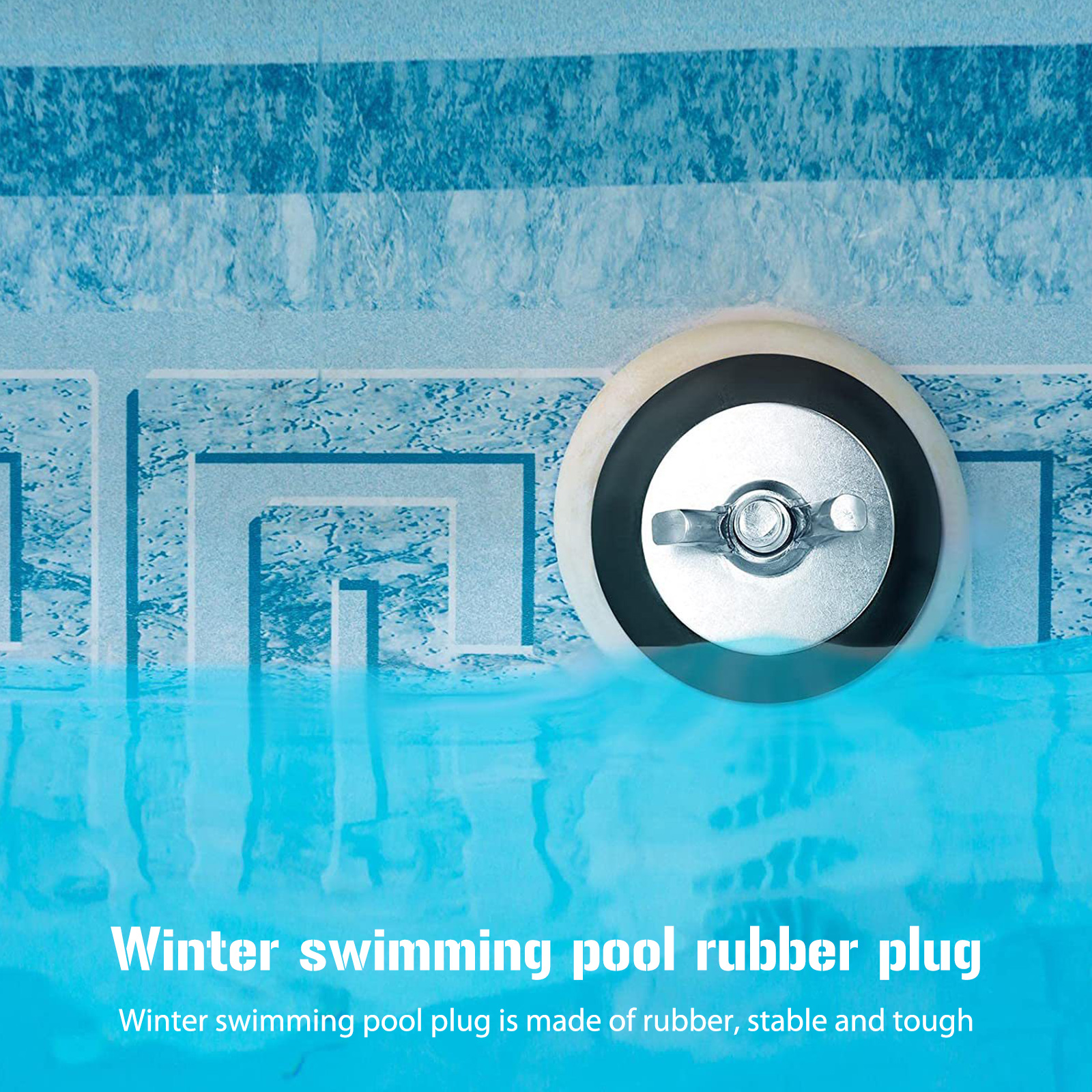 Rubber Winter Antifreeze Pool  - Drain Pipe Clip review and price