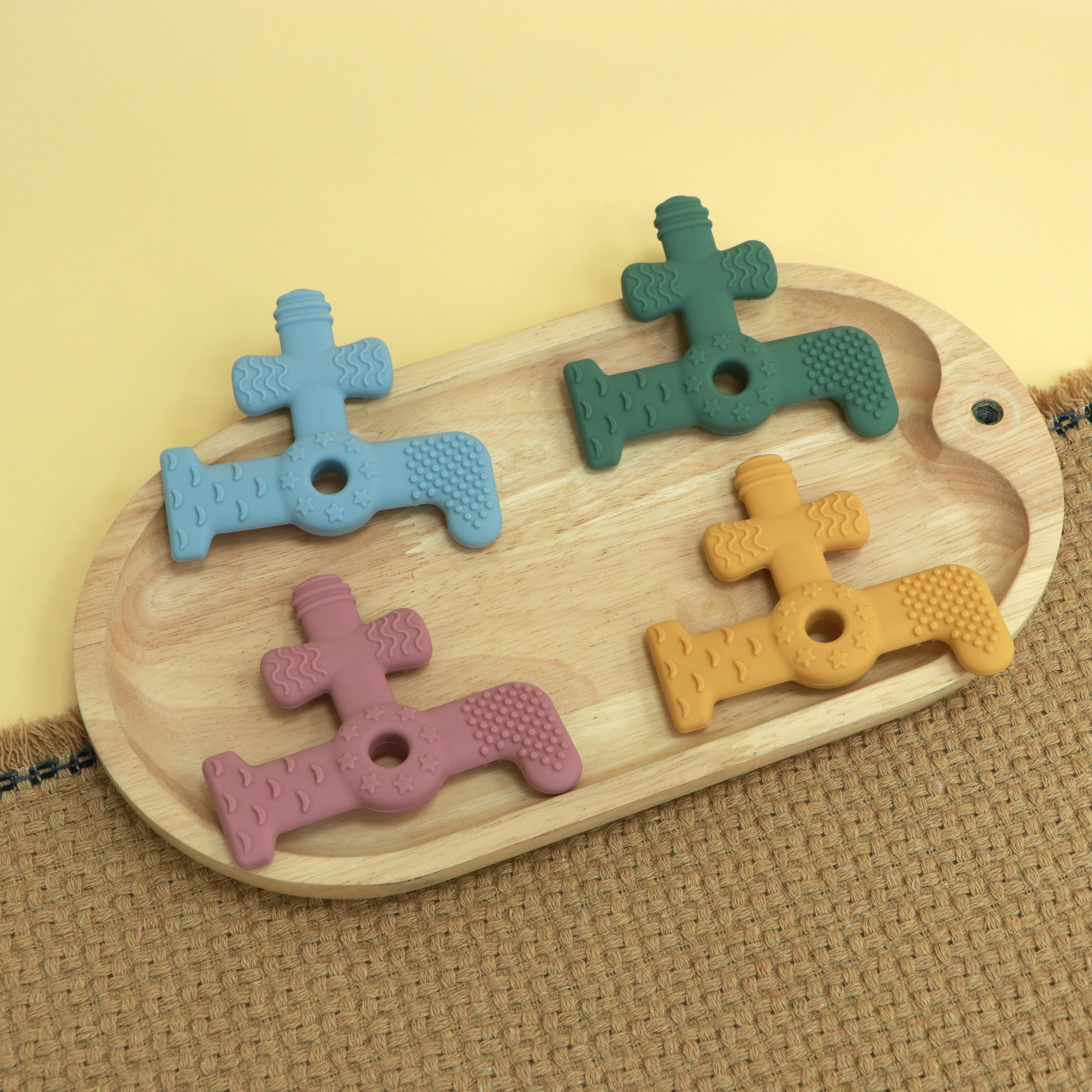 Faucet Shape Silicone Teether  - Silicone Tap Washer review and price