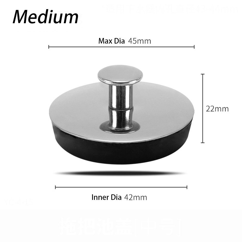 1Pcs Stainless Steel Bath Plug - Drain Pipe Clip review and price