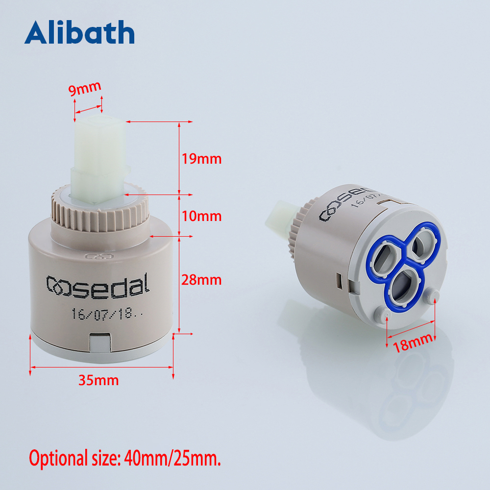 25mm / 35mm / 40mm Ceramic Car - Basin Mixer Cartridge review and price