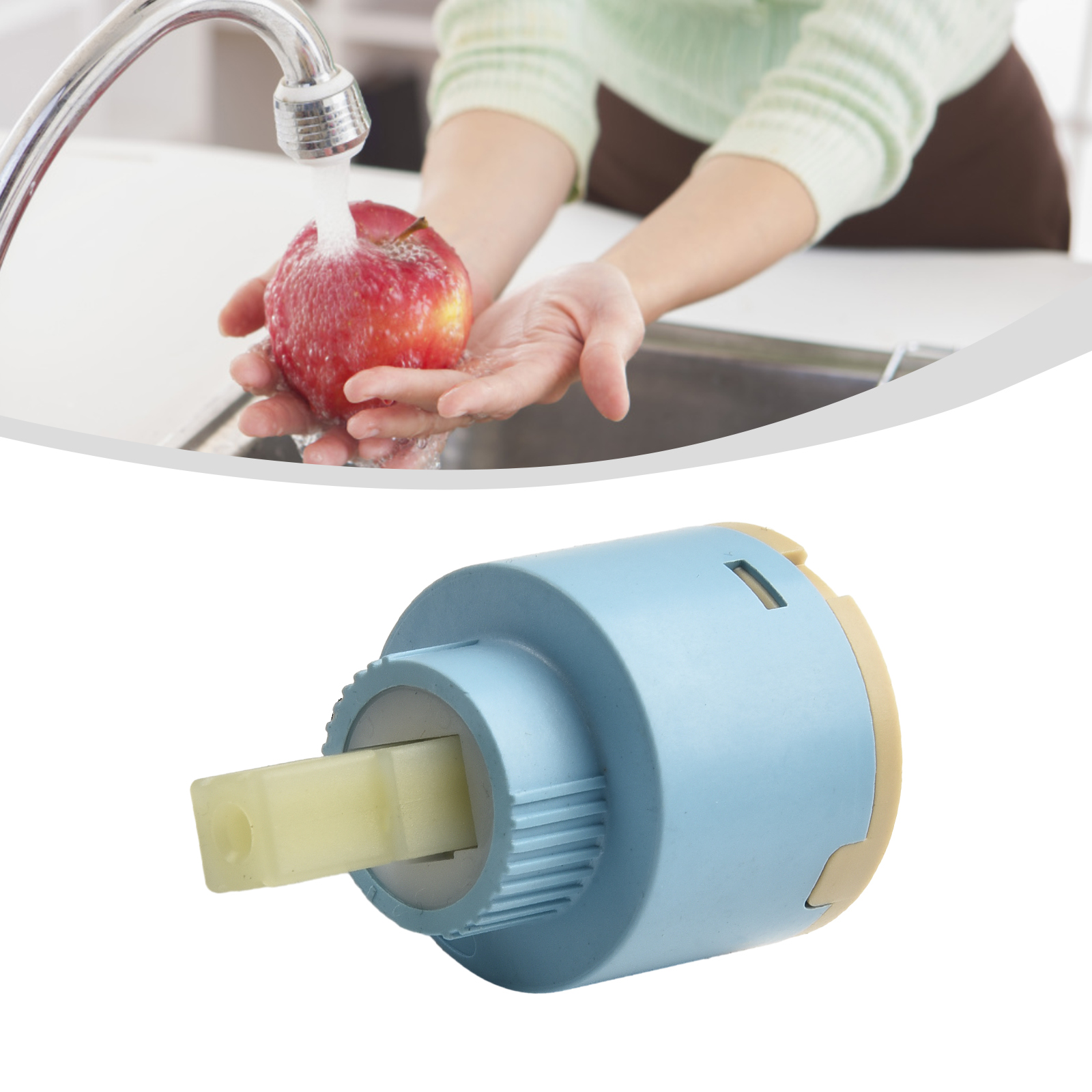 1pc Ceramic Cartridge 35mm/40m - Basin Mixer Cartridge review and price