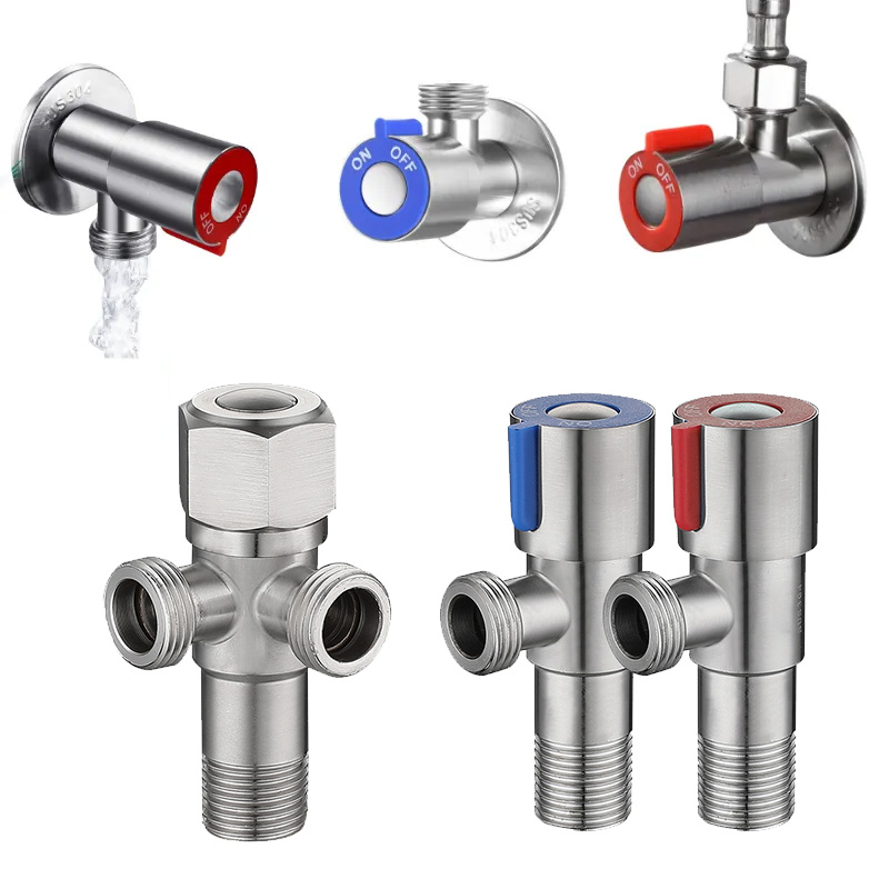Stainless Steel Angle Valve G1 - Toilet Fill Valve review and price