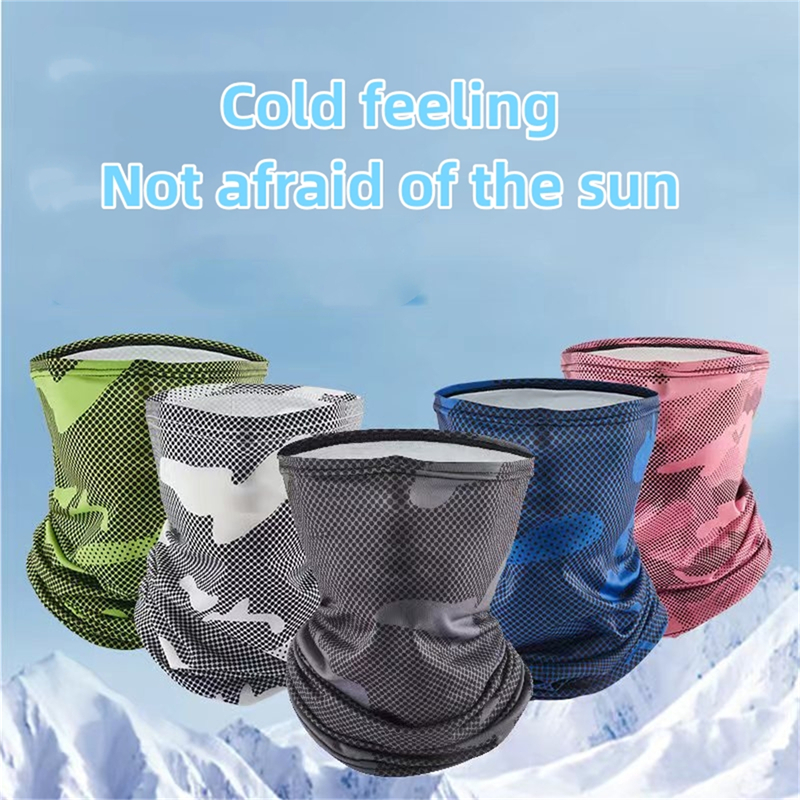 Protection Ice Silk Face Cover - Pipe Bending Spring review and price