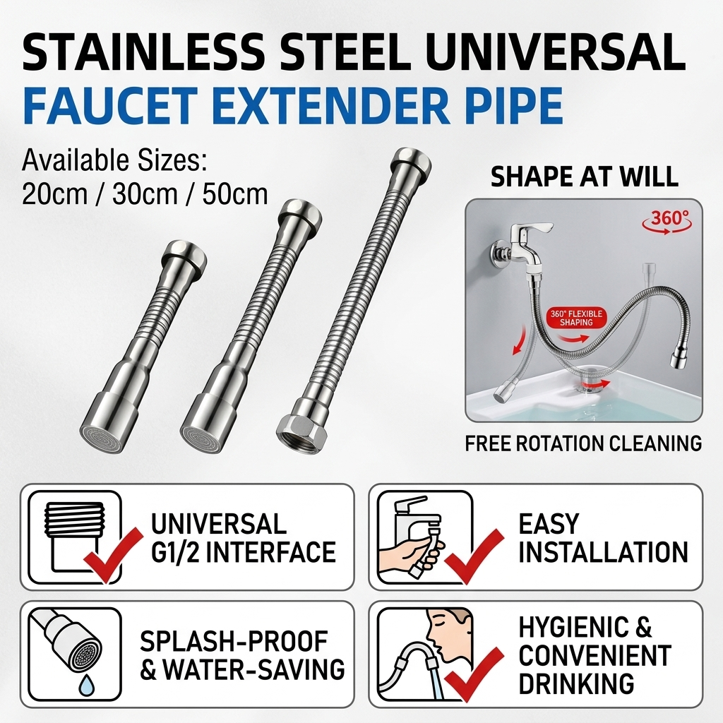 360° Flexible Stainless Steel  - Flexible Hose Braided review and price