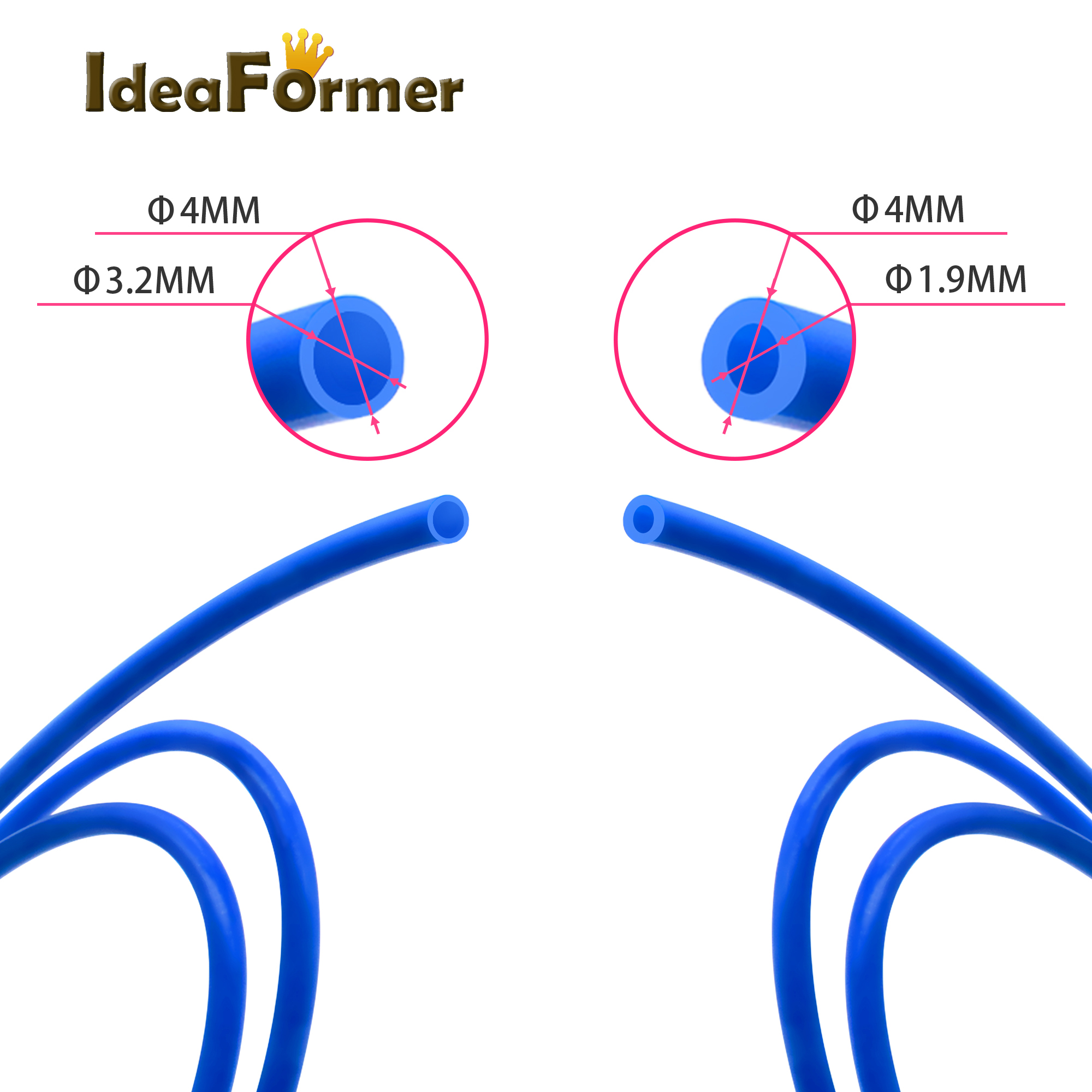 IdeaFormer 1/2/5M PTFE Tube Pi - Ptfe Tape Thread review and price